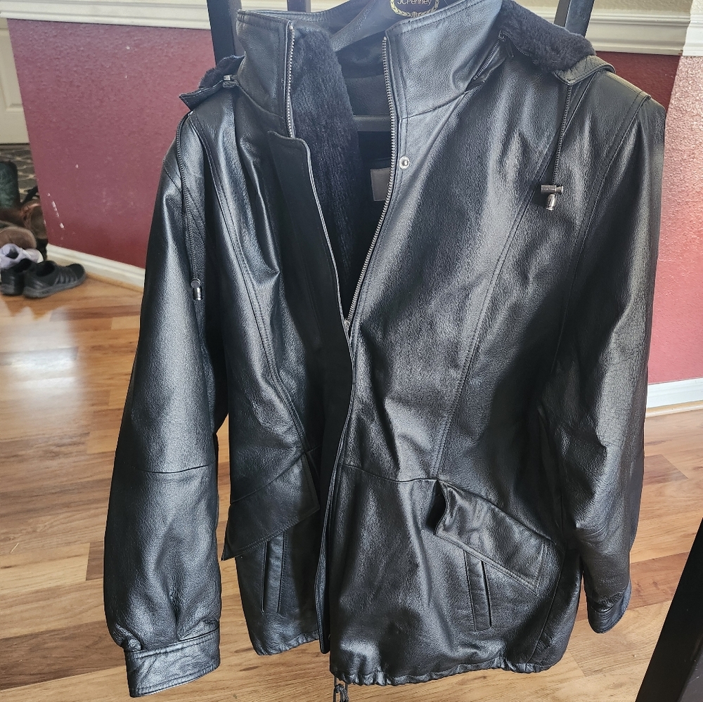 Women's Leather Coat